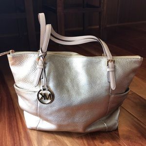 Michael Kors Gold Tote